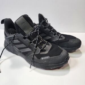 Adidas Terrex Trailmaker GTX Low Gore-Tex Black Gray Men 14 Hiking Outdoor